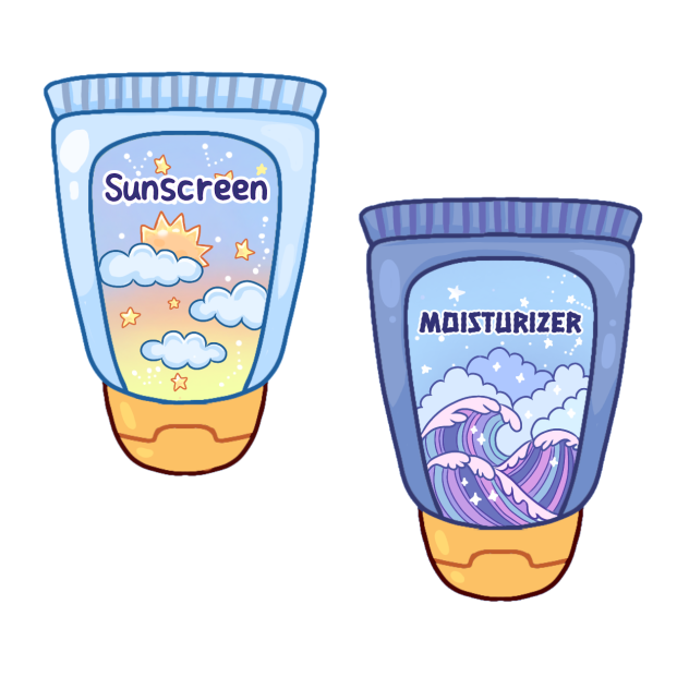 dream style sunscream and moisturizer