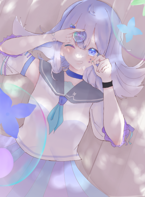 晴れの日 木の下、休憩を。2