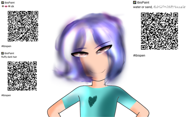 brush QR codes....