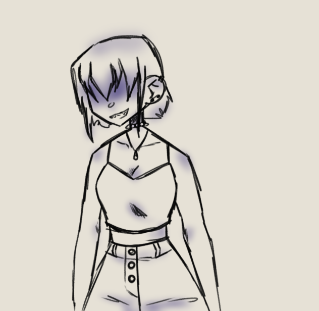 trying new drawing style (sketch)