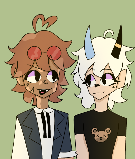 Zia and Fritz!