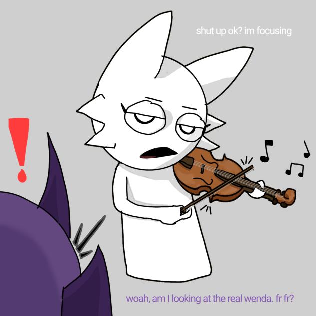 Wenda Plays Violin