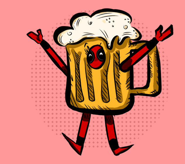 Silly Deadpool doodle for the movie