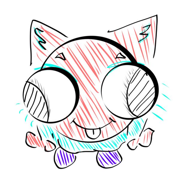 Silly lil gal
