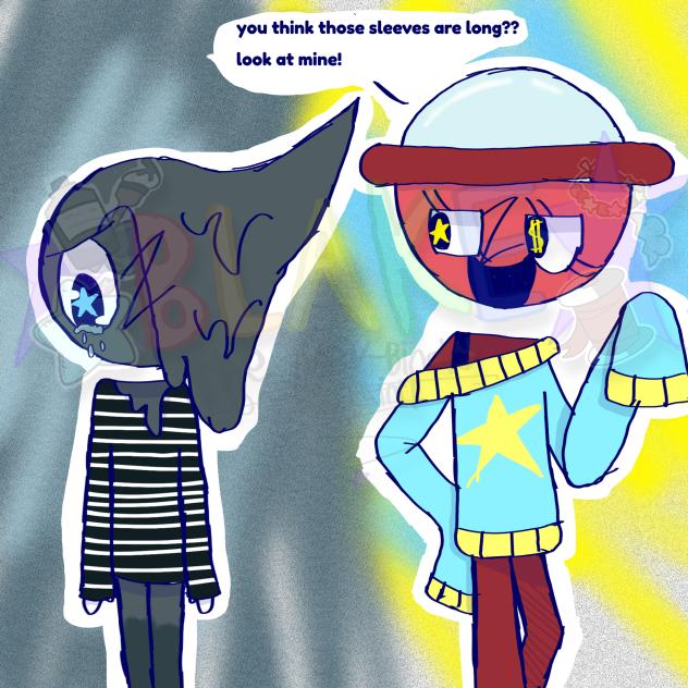 big sleeves- idk what to name this