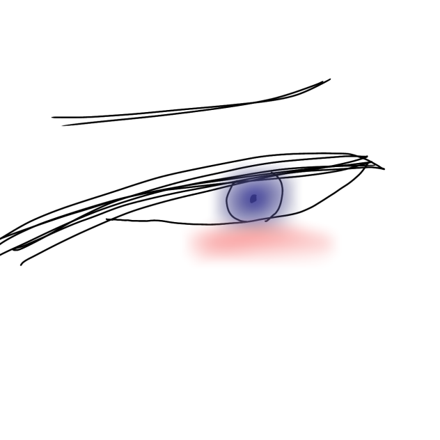 beautiful blue eye