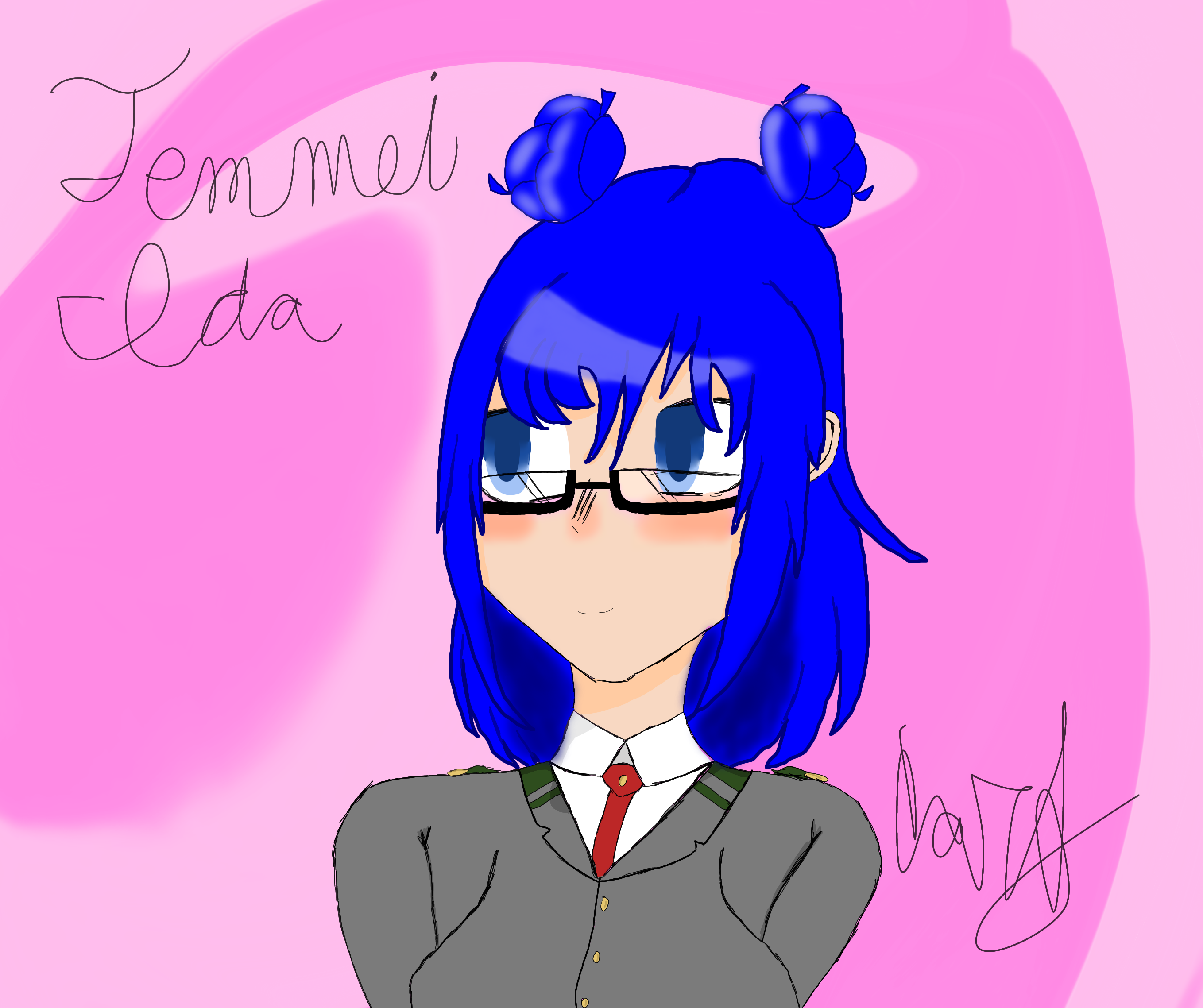 MHA Next Year fan art Temmei Ida - ibisPaint