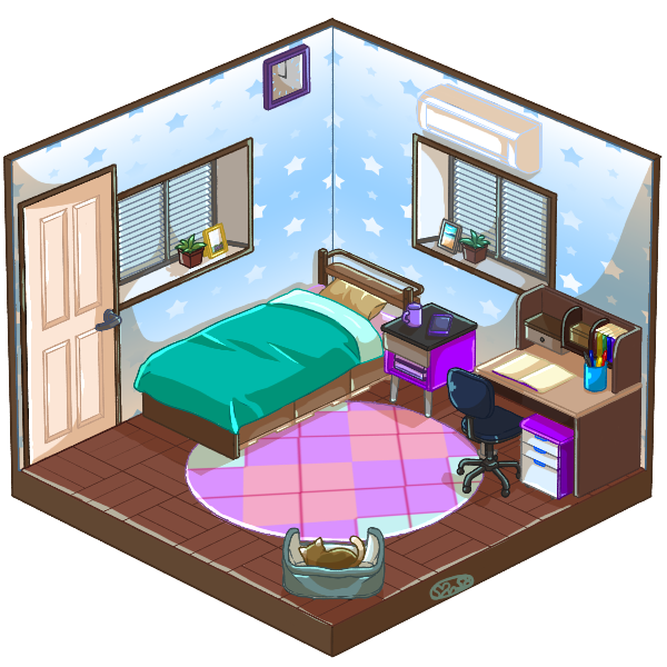 Yuki's bedroom