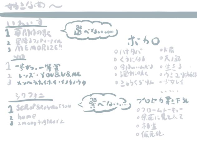 好きな曲