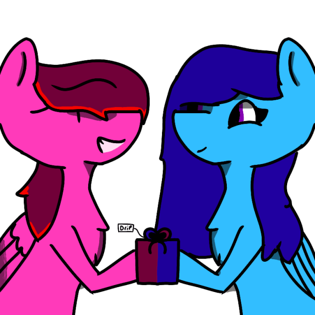 Gift for Rainbow - ibisPaint