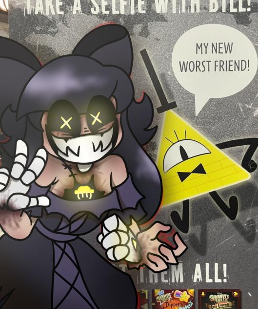 Bill Cipher Selfie ✨☣️⚠️✨