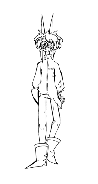 East lineart