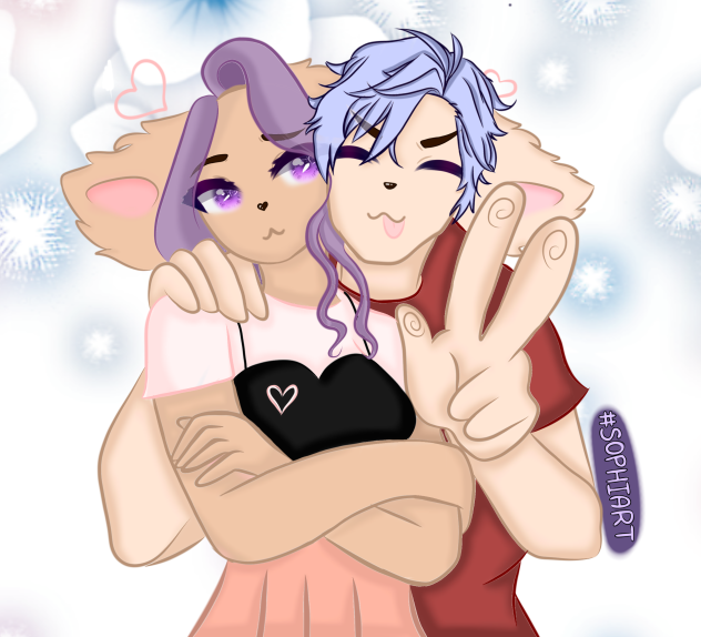 me and nathan - ibisPaint