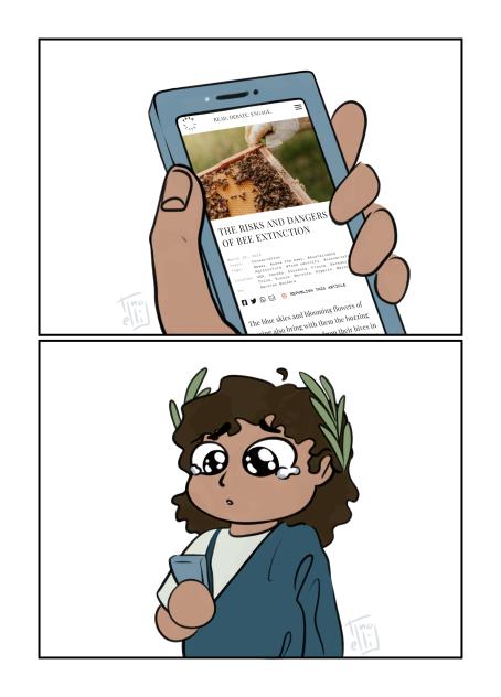 Vergil and bees