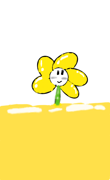 Flowey - ibisPaint