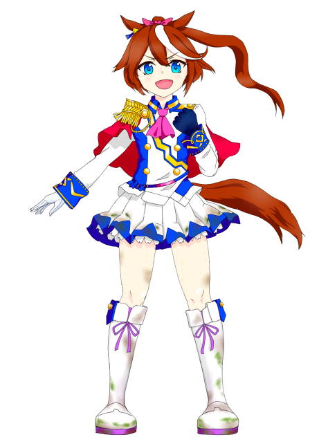 トウカイテイオー　色付き