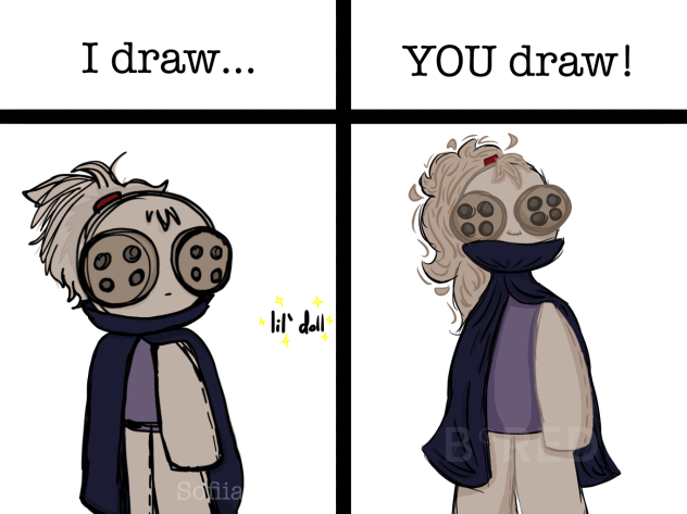I draw… you draw