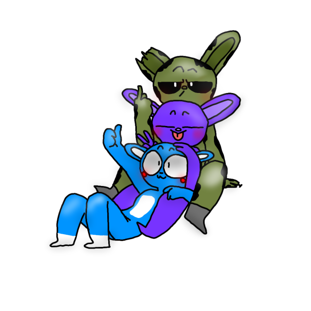 Toy Bonnie has smol ears srry😆