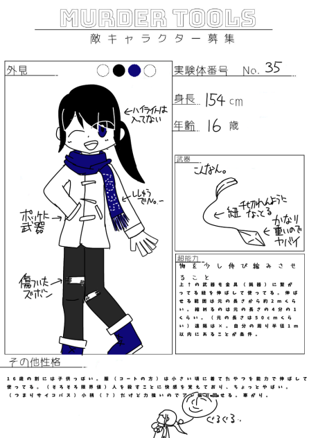 マダツルキャラ募集参加！