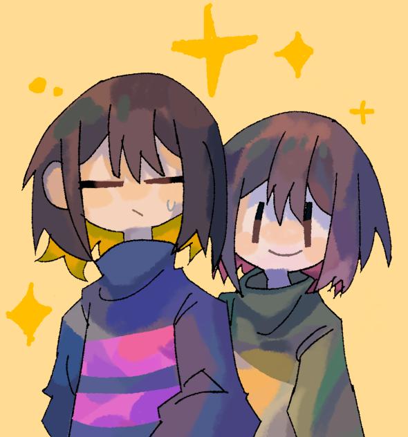 frisk×chara！