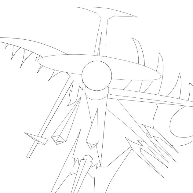 Blood 線画
