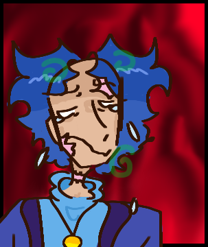 a sad drunk guy