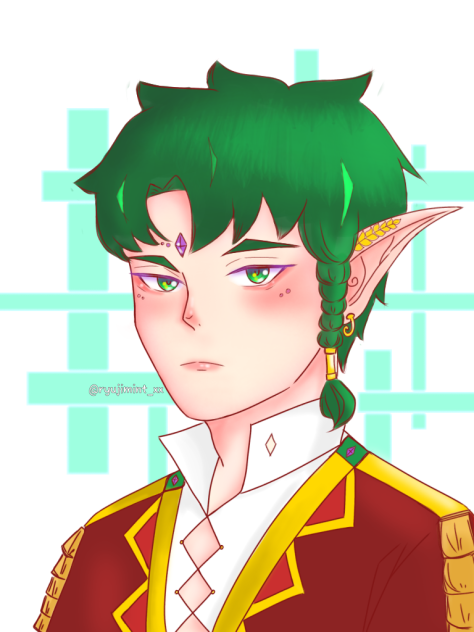 ushijima as an elf