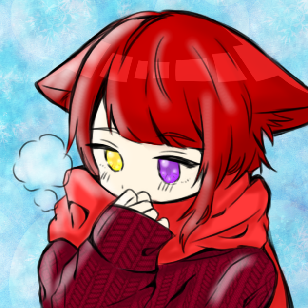 莉犬くん（フリー線画使用しました）