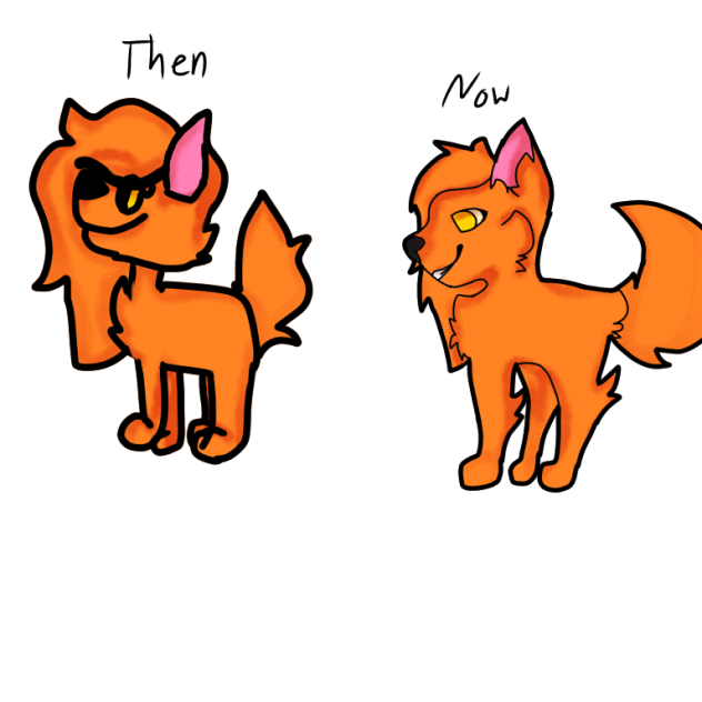 then vs now - ibisPaint