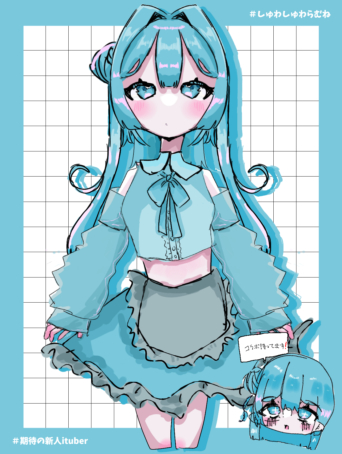 #23-3912-1らむね様 泡羽らむね🫧] - ibisPaint