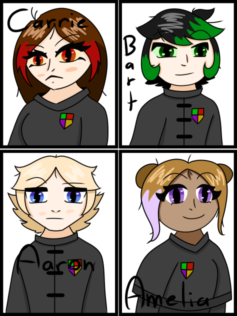 Official characters for THEBURDEN
