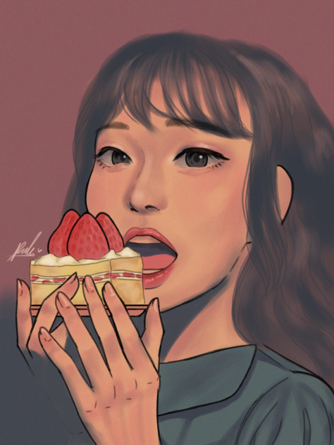 Chuu-Loona(heart attack) Fanart