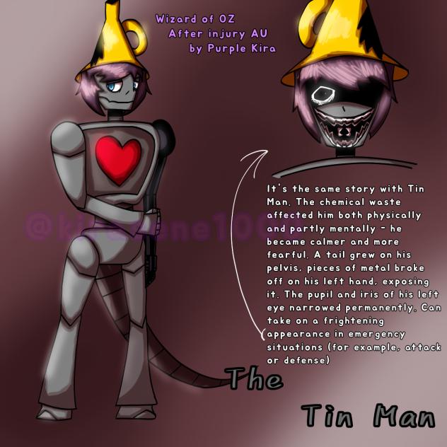 Wizard of OZ(After injury AU)The Tin Man