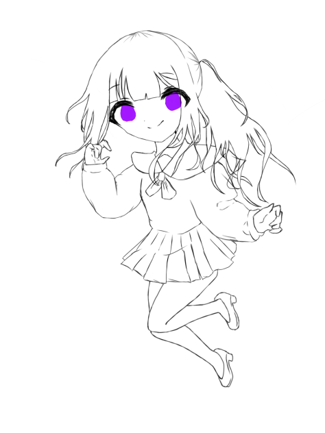 企画の線画！