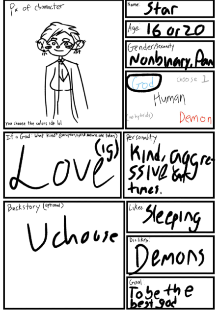 for a comic