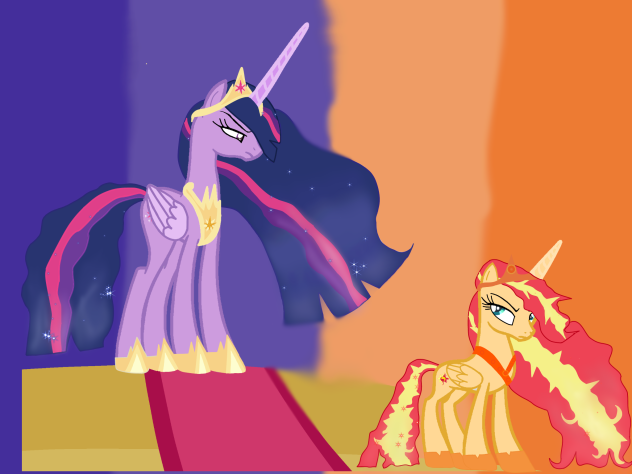 Mlp next gen. The two princesses