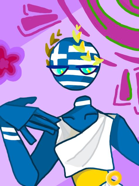Greece countryhumans