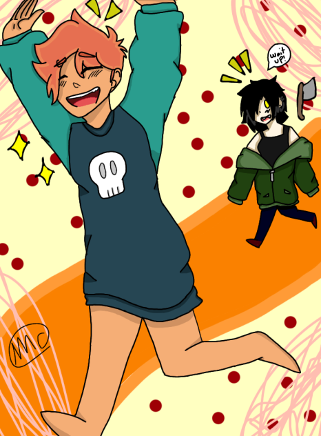 I DREW MY FRIEND!!!