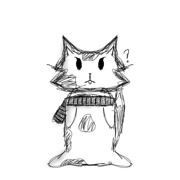 cute cat - ibisPaint