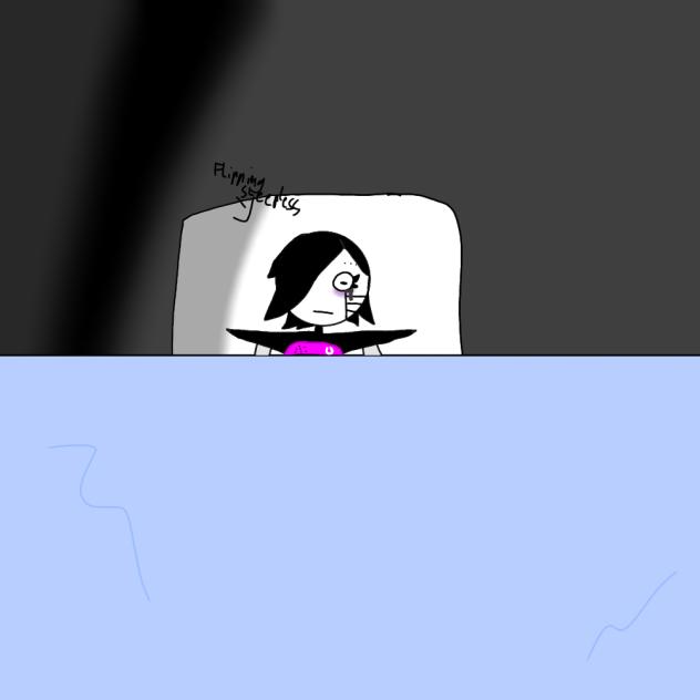 I drew him with my problem lol