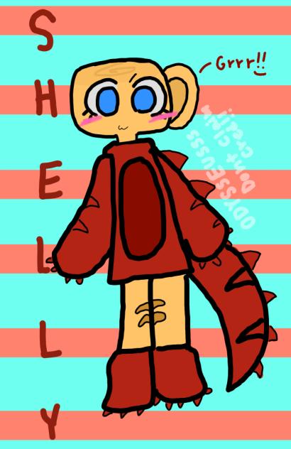 Shelly the T-Rex!