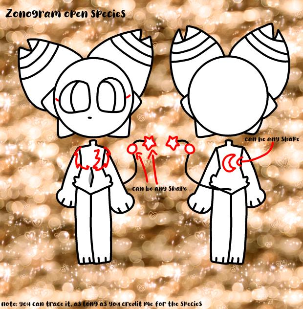 Zonogram open species