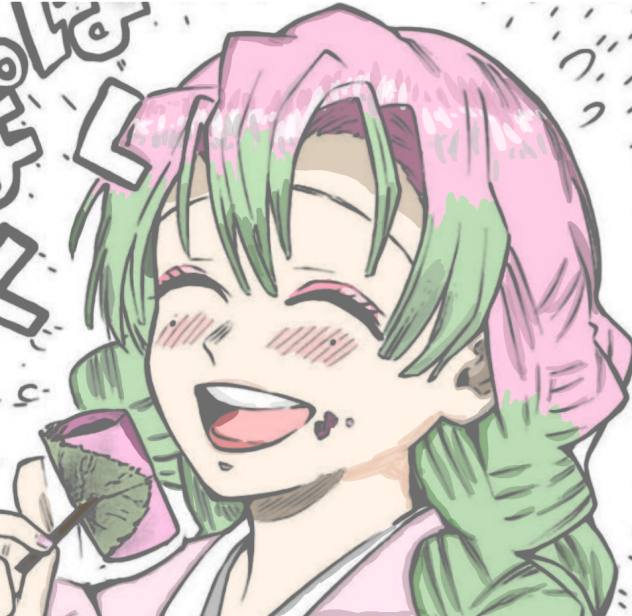 Mitsuri Kanroji Manga Panel Coloring