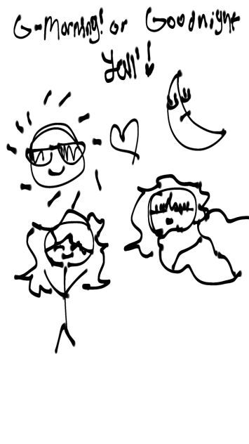 Good morning or goodnight y’all!