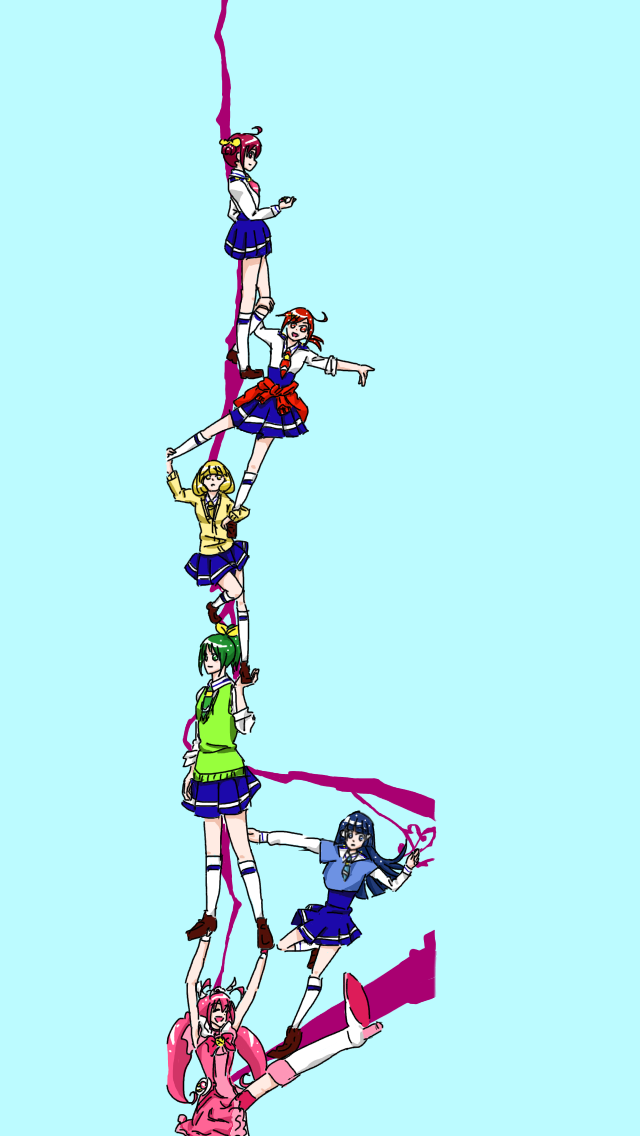 スマプリ みゆき達だけでデュラララed 途中 Ibispaint