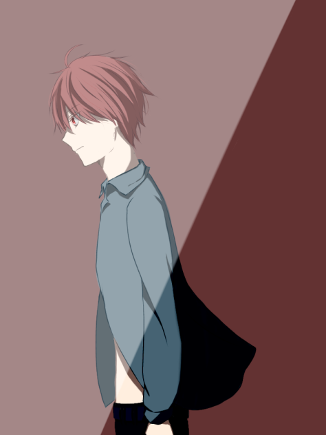 目が紅い