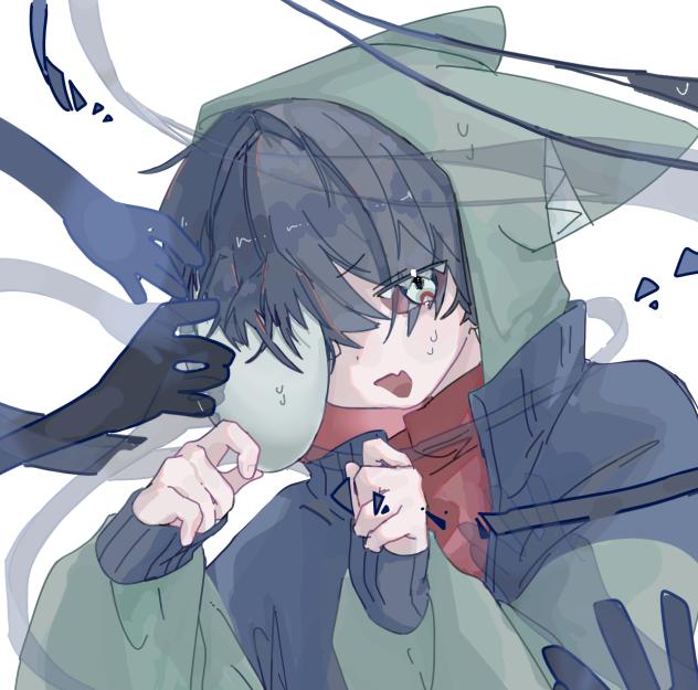絡まる