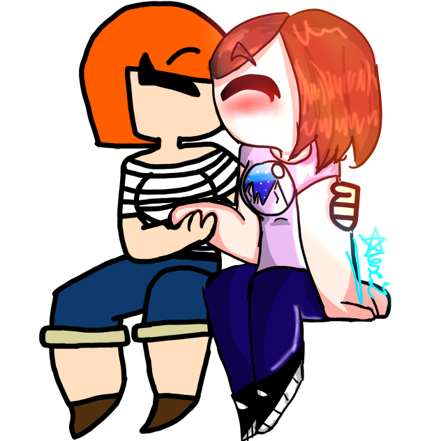 Kissing collab bc I found one