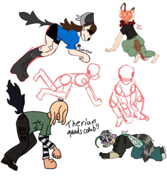 Therian Collab! (Beetle and Raccoon type