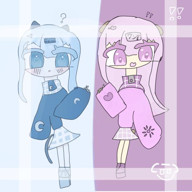 線画塗った！